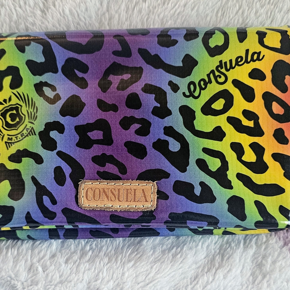 Consuela Leopard Print Wallet